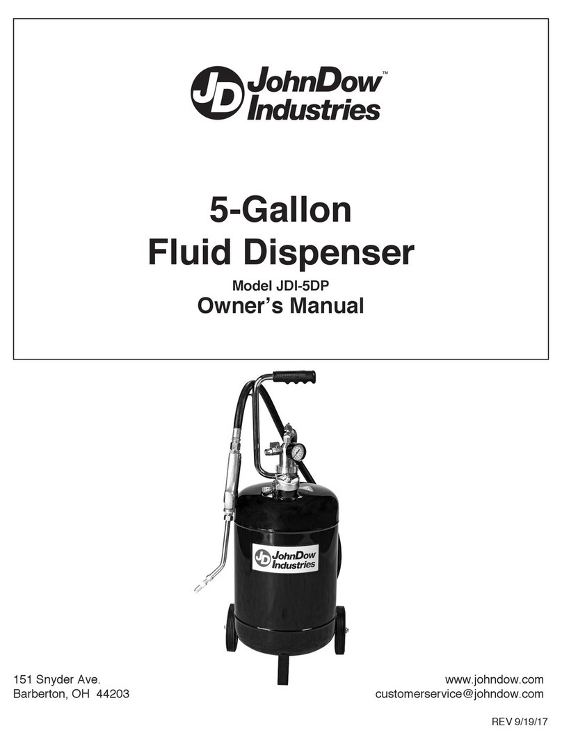 JohnDow Industries JDI-5DP owner's manual