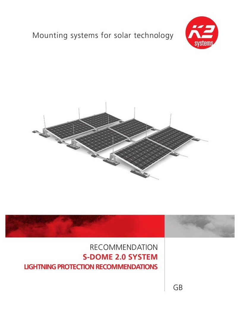 K2 Systems S-DOME 2.0 User manual