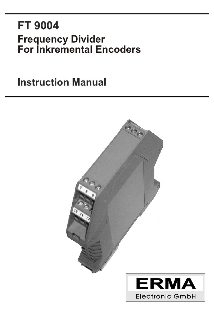 ERMA FT 9004 instruction manual