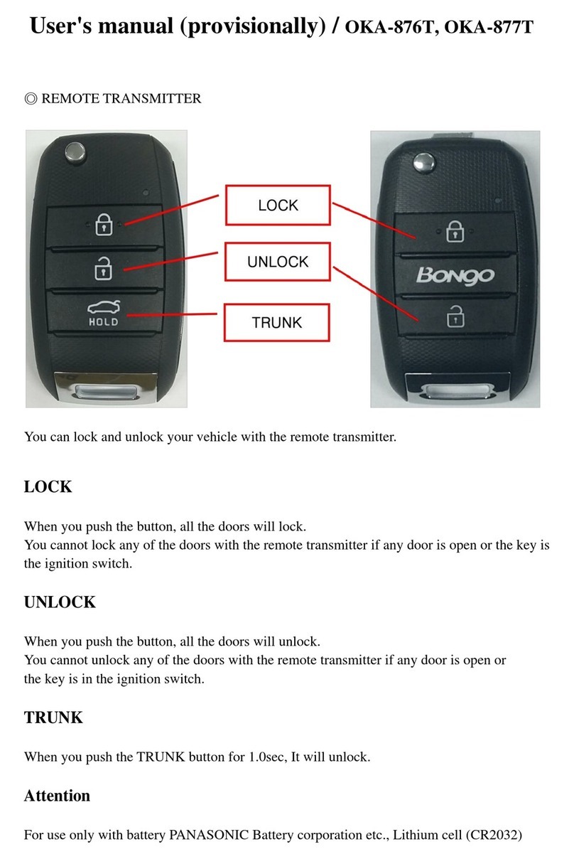 ANATEL OKA-876T User manual