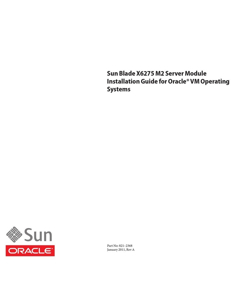 Sun Oracle Sun Blade X6275 M2 User manual