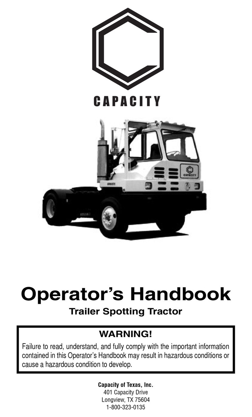 Capacity TJ5000 OFF ROAD Operator's handbook