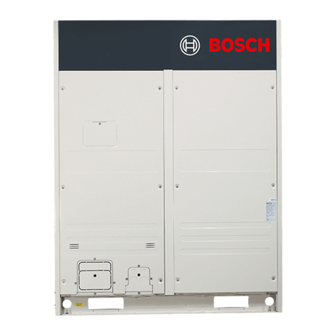 Bosch CLIMATE 5000 VRF RDCI Series User manual
