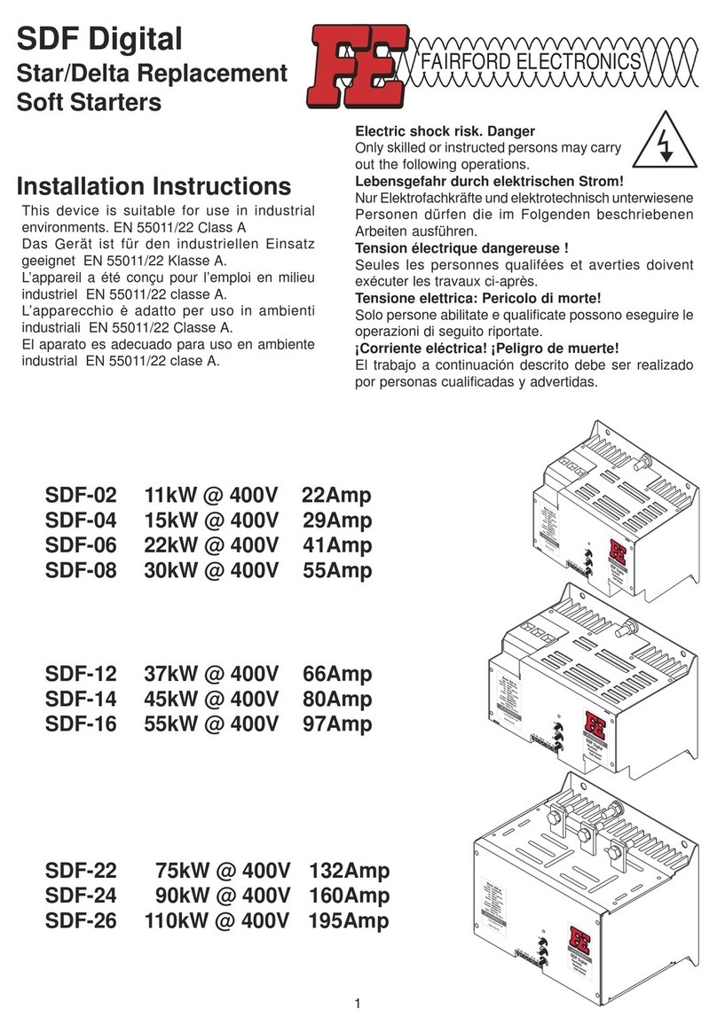 Fairford SDF-02 installation instructions