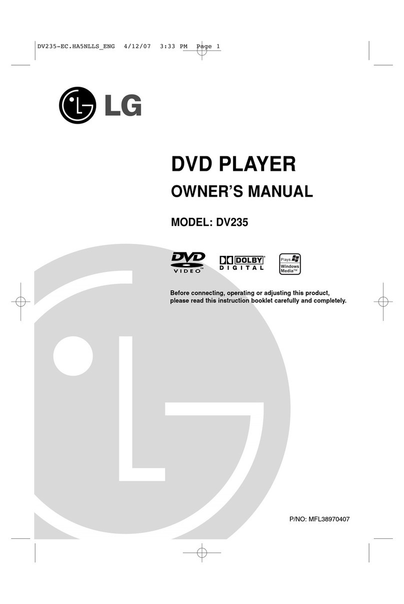 LG DV235 User manual