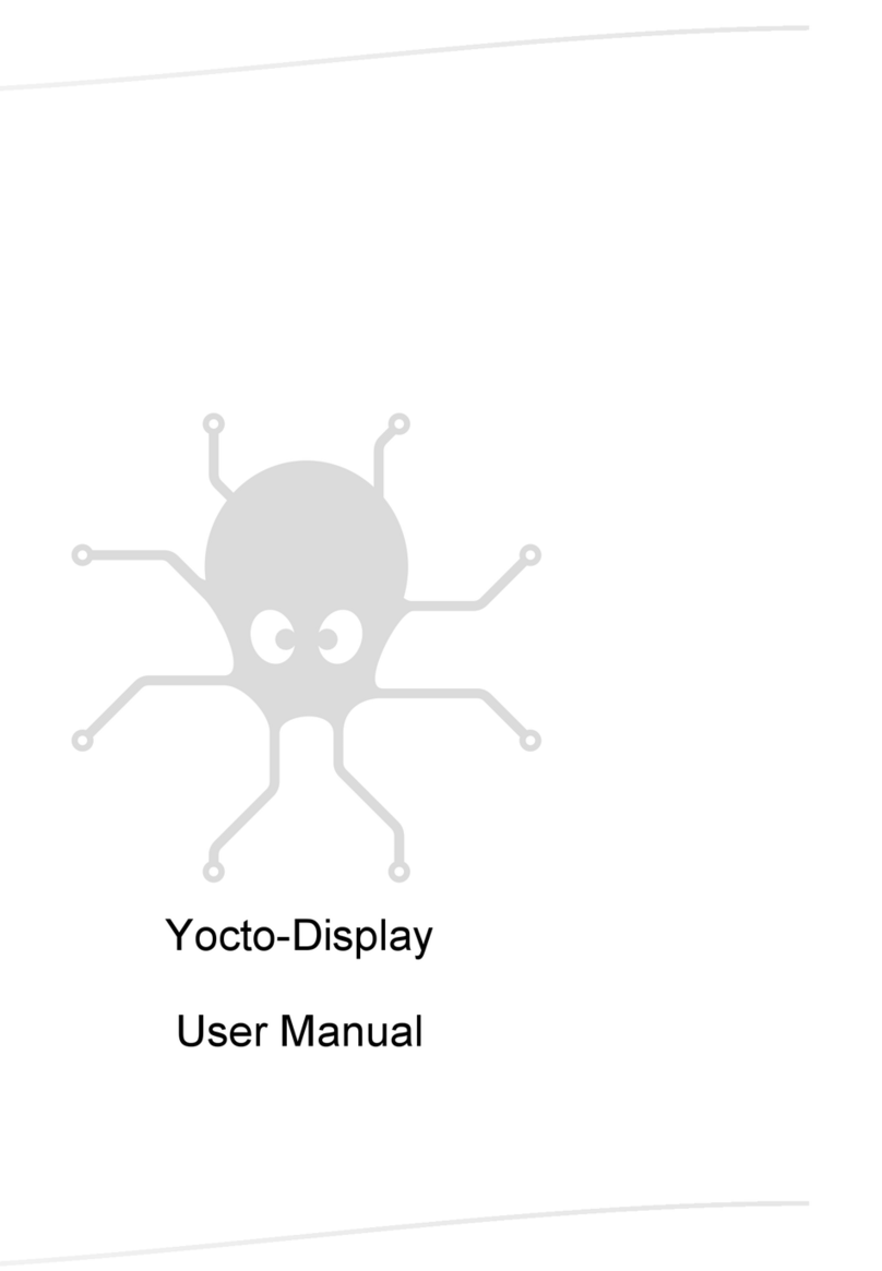 Yoctopuce Yocto-Display user manual Yoctopuce Yocto-Display user manual