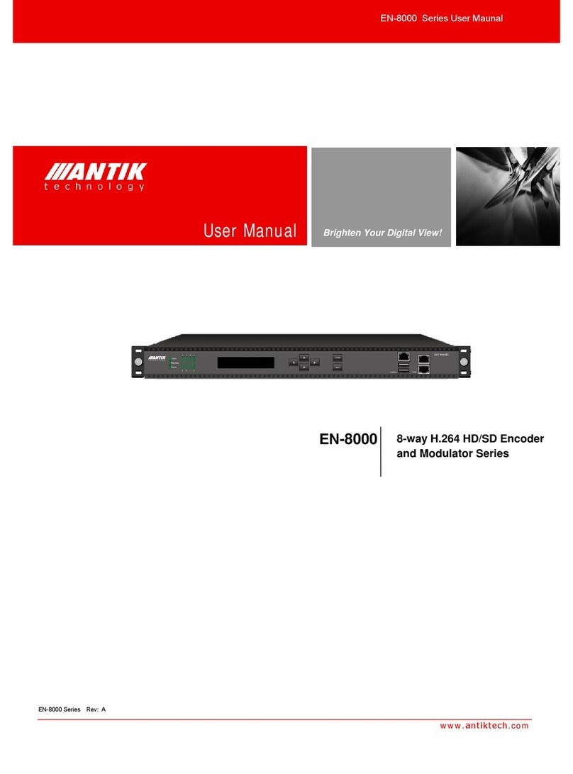 Antik EN-8000 Series user manual