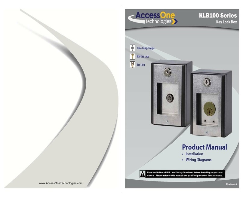Access One KLB100 series User manual