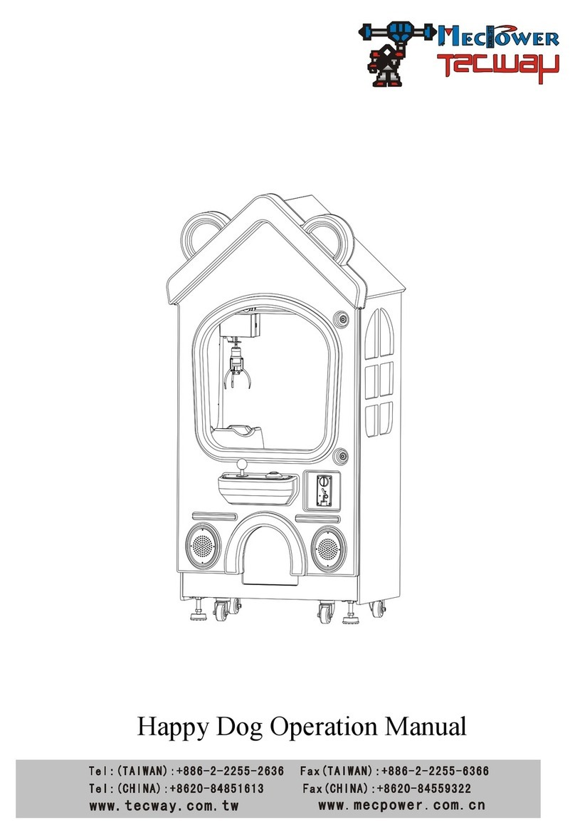 MecPower Tecway Happy Dog Technical specification, installation and operation manual