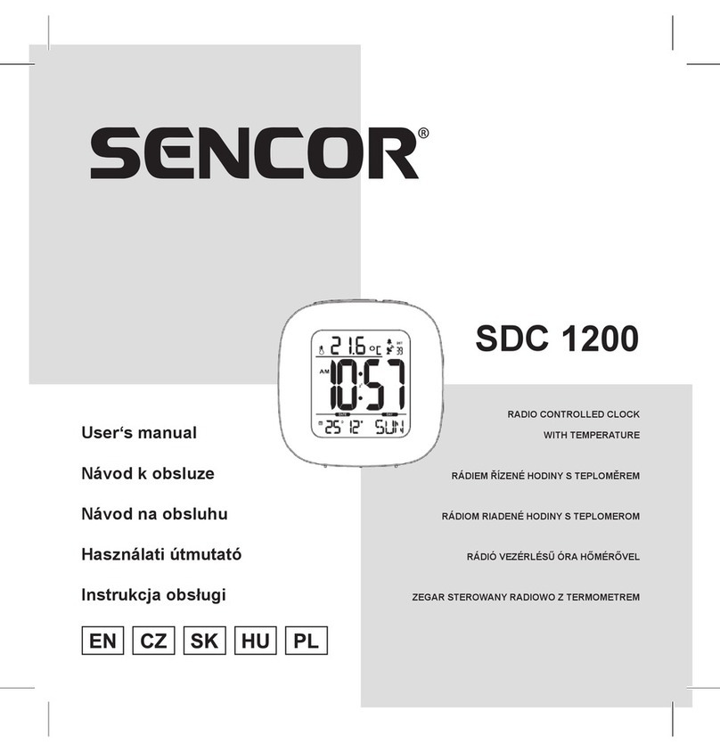 Sencor SDC 1200 user manual