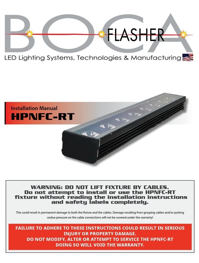 Boca Flasher HPNFC-RT User manual