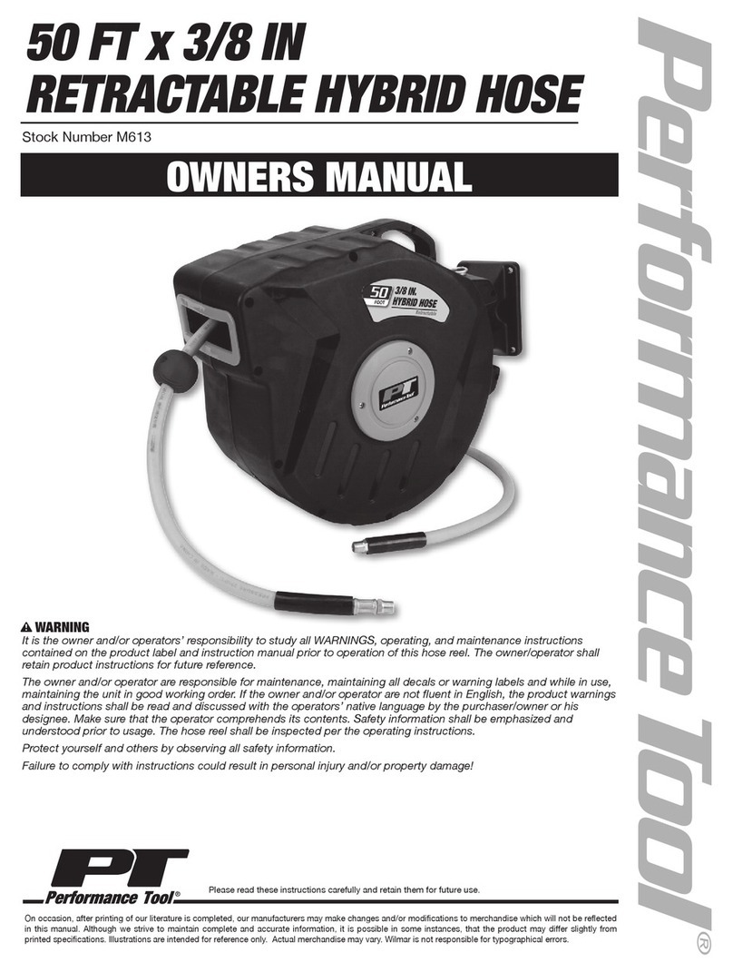 Performance Tool M613 owner's manual