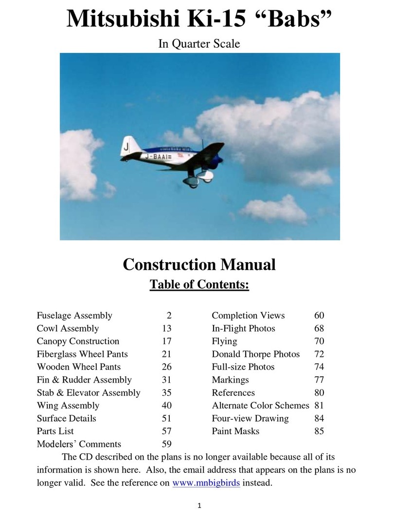 Mitsubishi Ki-15 Babs Construction manual
