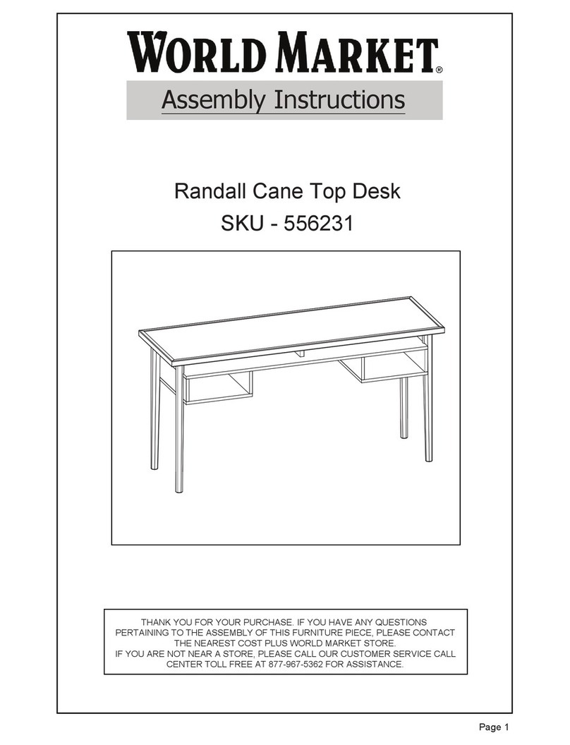 World Market 556231 Assembly instructions