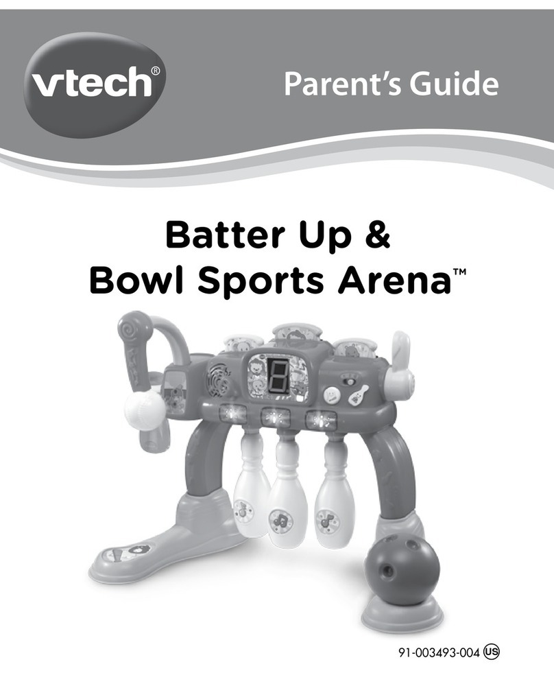 V-tech Batter Up & Bowl Sports Arena User manual