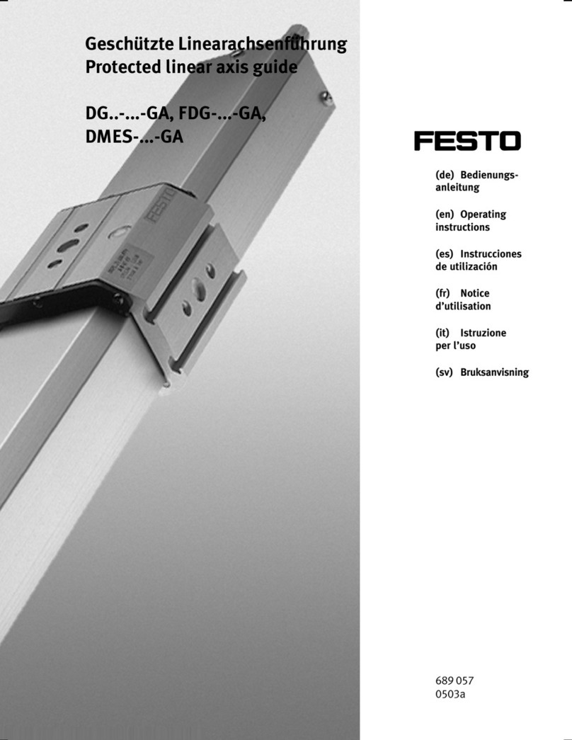 Festo DG..-...-GA Series User manual