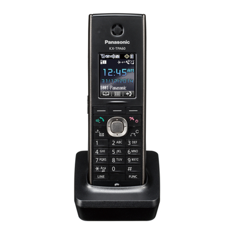 Panasonic KX-TPA60 Quick reference guide