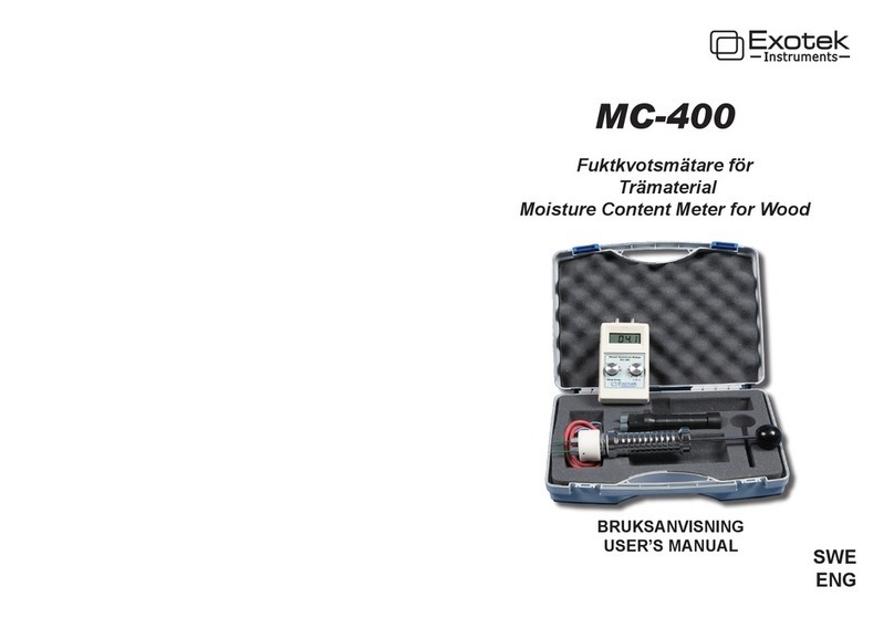 Exotek MC-400 user manual