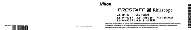 Nikon 2.5-10x40 User manual Nikon 2.5-10x40 User manual