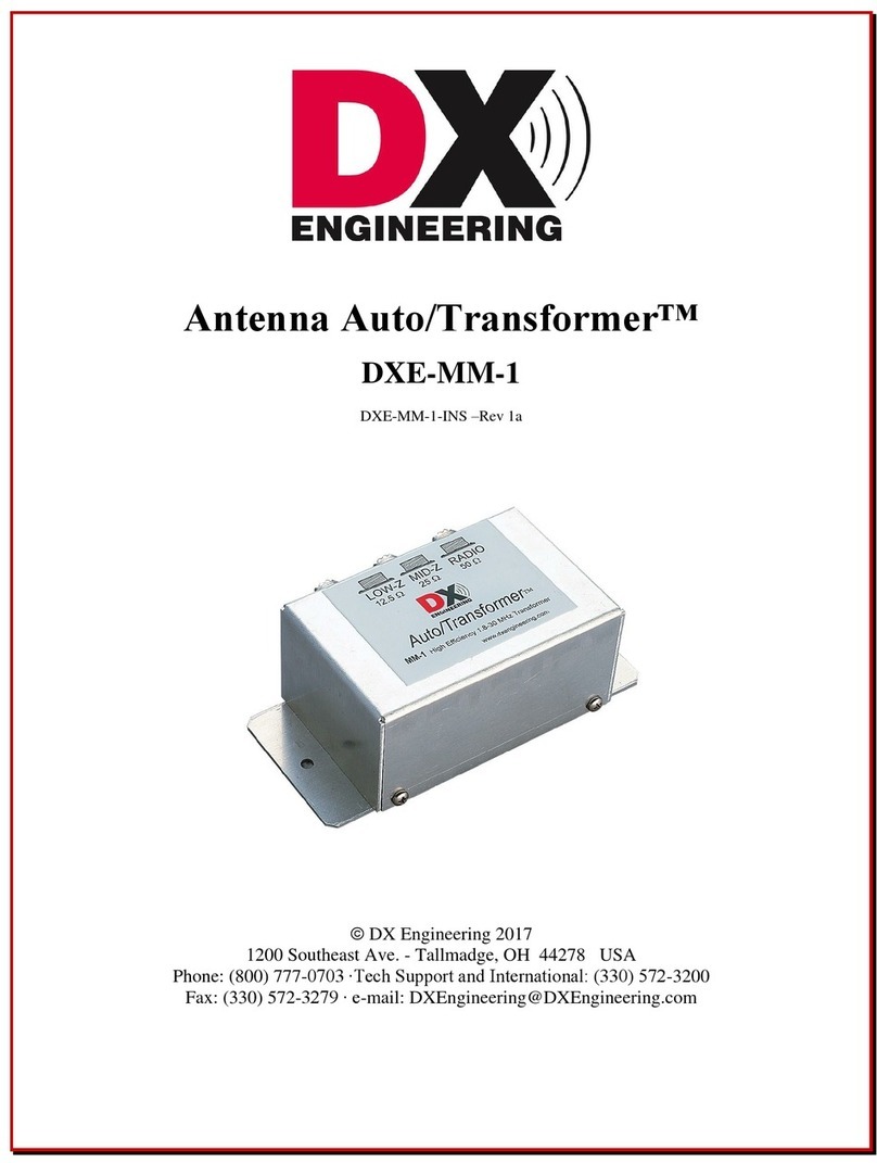 DX Engineering Antenna Auto/Transformer DXE-MM-1 manual DX Engineering Antenna Auto/Transformer DXE-MM-1 manual