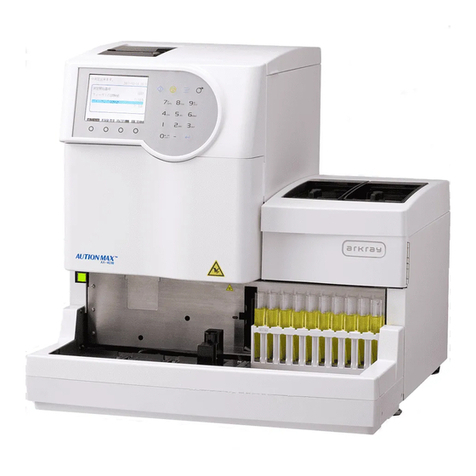 Arkray AUTION MAX AX-4030 operating manual