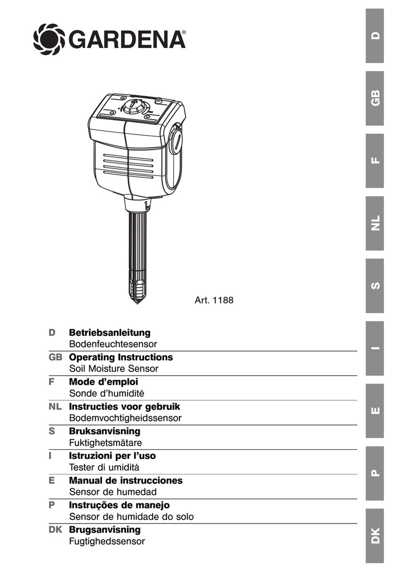 Gardena 1188 operating instructions