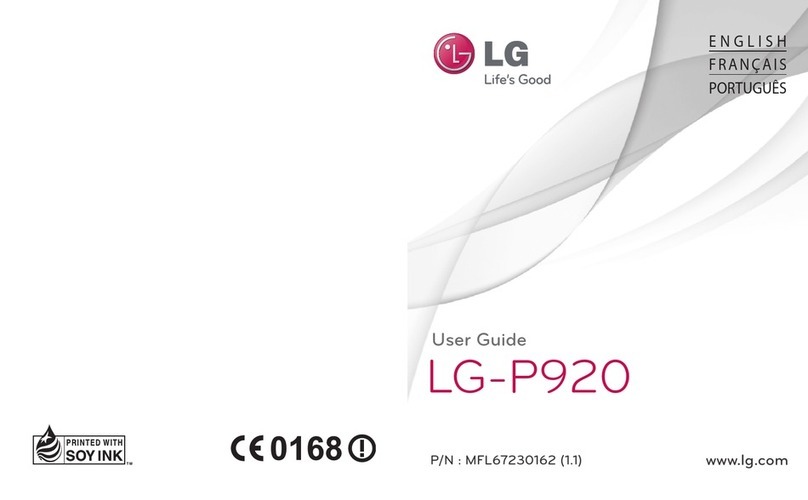 LG LGP920 User manual