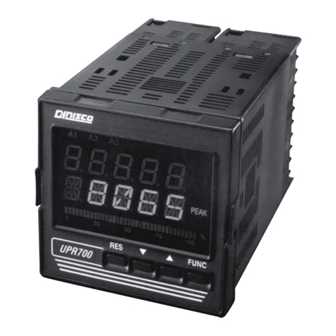 Dynisco UPR700 Installation and operation manual