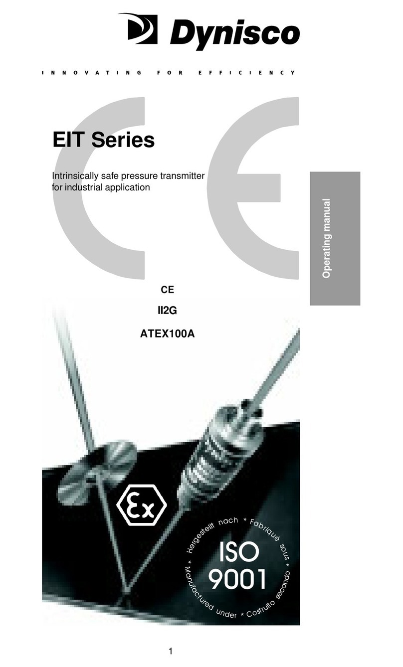 Dynisco EIT Series operating manual