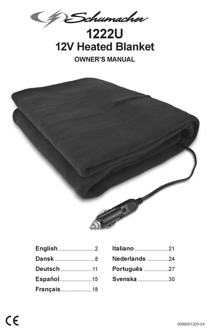 Schumacher 1222U owner's manual
