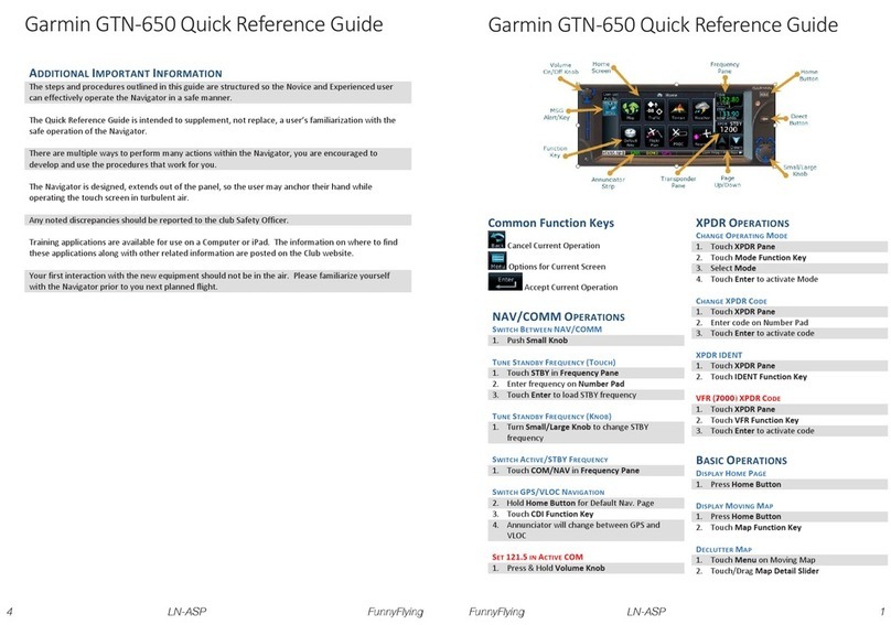 Garmin GTN 650 User manual