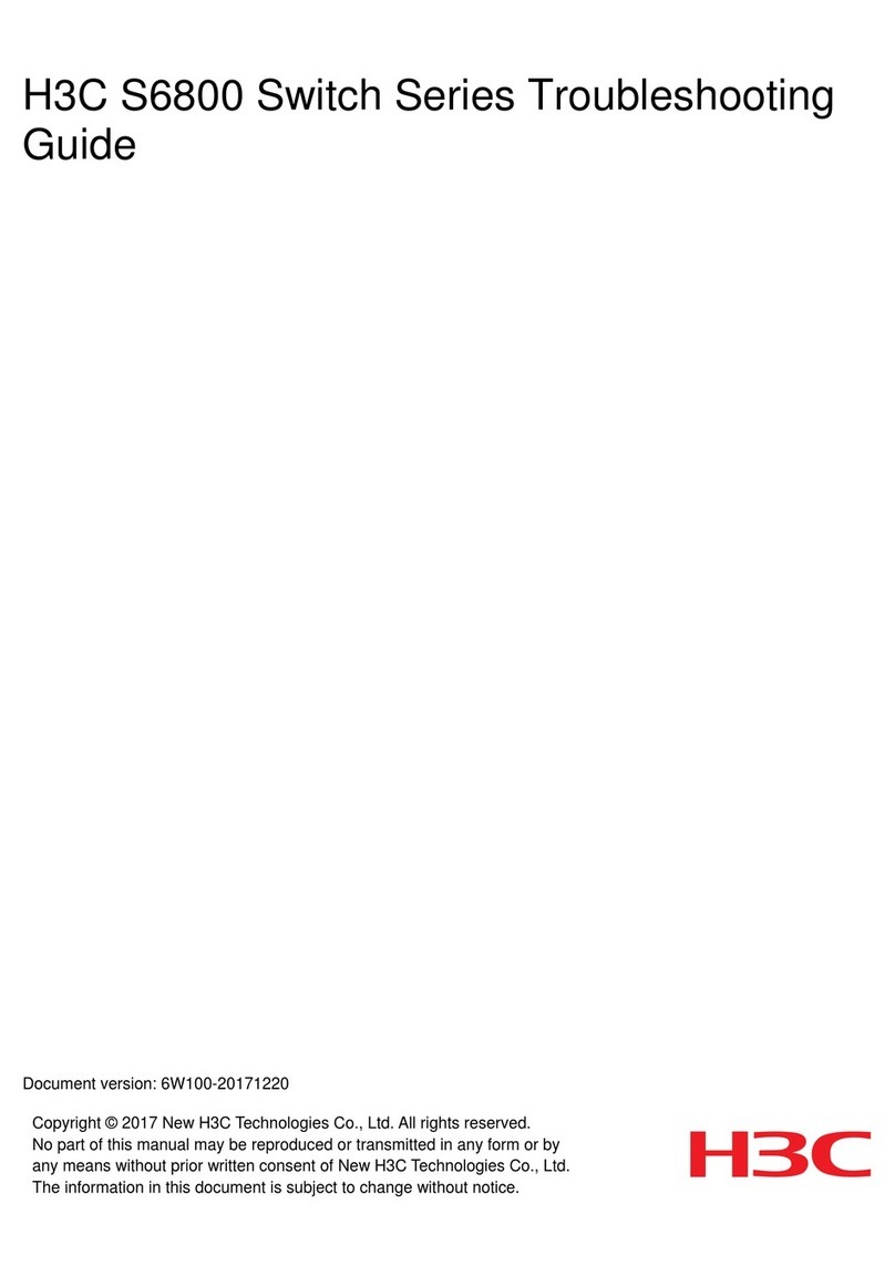 H3C S6800 Series User manual