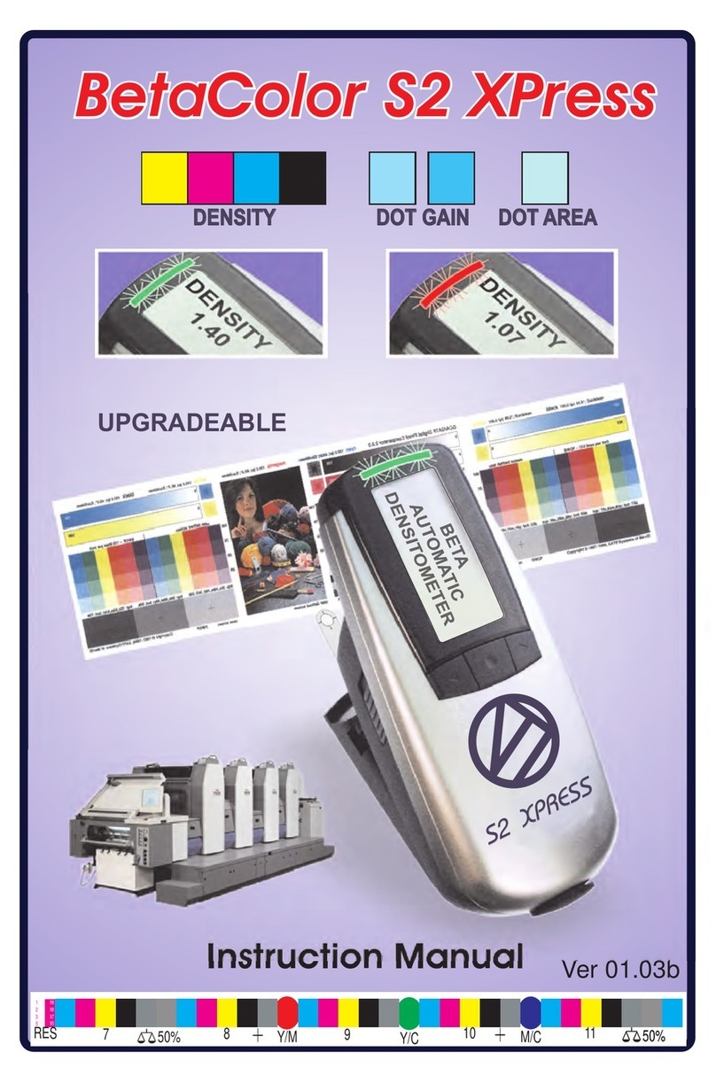 Beta industries BetaColor S2 XPress instruction manual