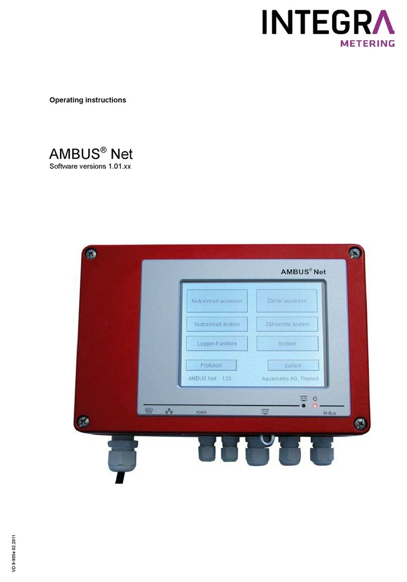 INTEGRA Merering AMBUS Net operating instructions