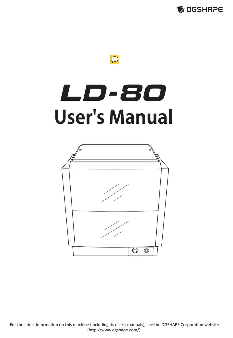 DGSHAPE LD-80 User manual