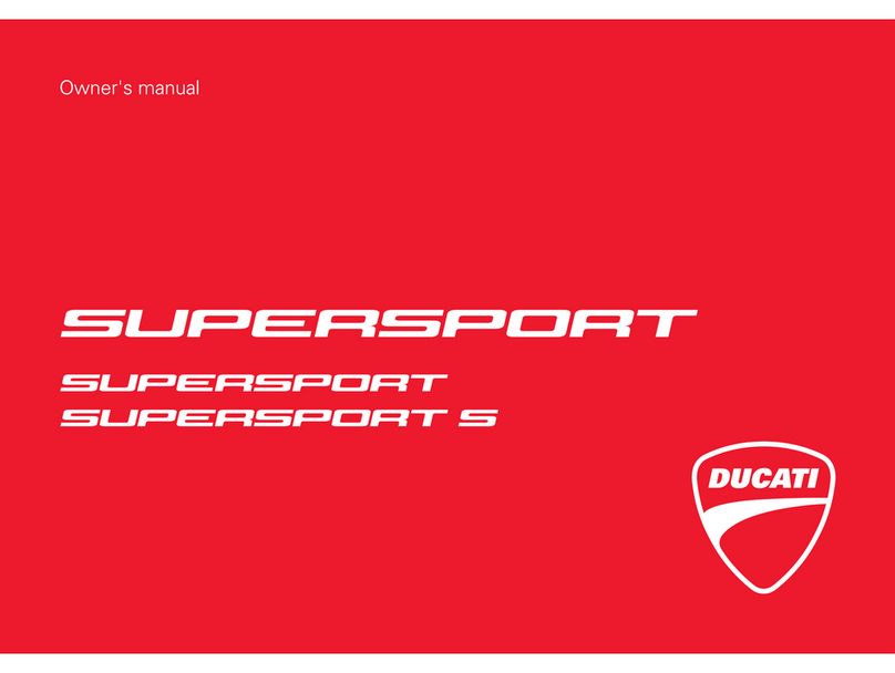 Ducati SUPERSPORT owner's manual