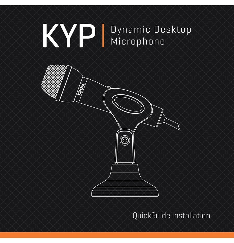 KROM KYP Service manual