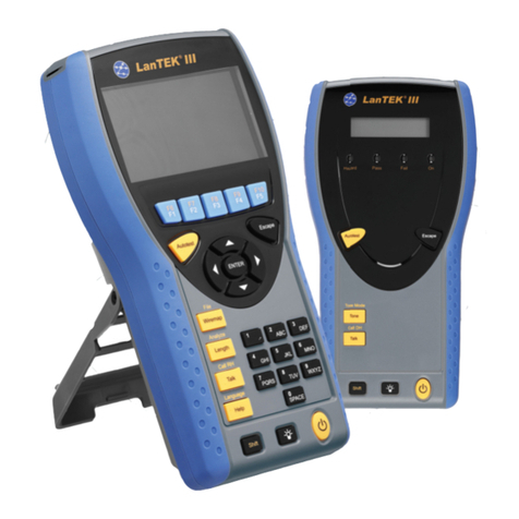 IDEAL Networks LanTEK III User manual