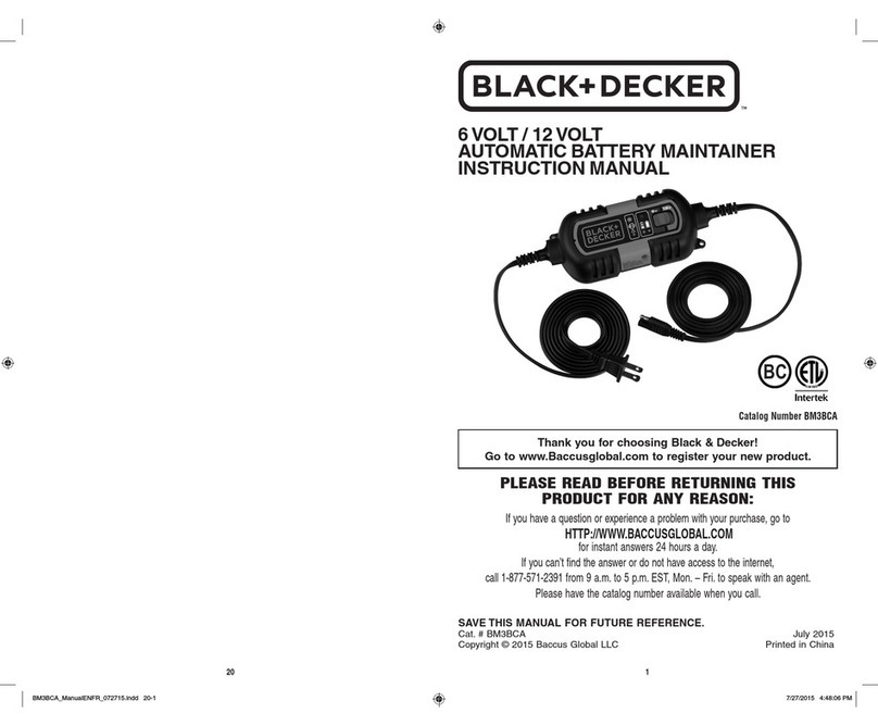 BLACK DECKER BM3BCA instruction manual