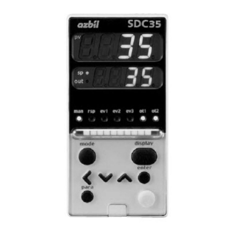 Azbil SDC35 Instruction Manual