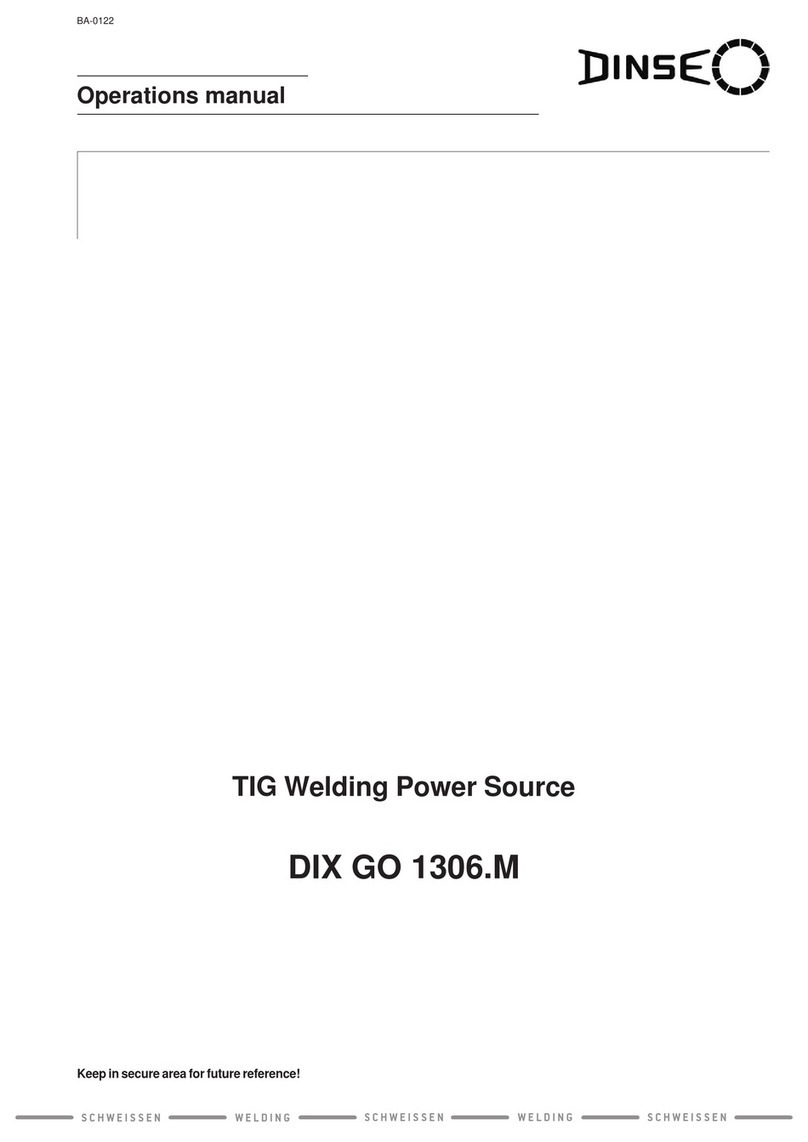 DINSEO DIX GO 1306.M User manual