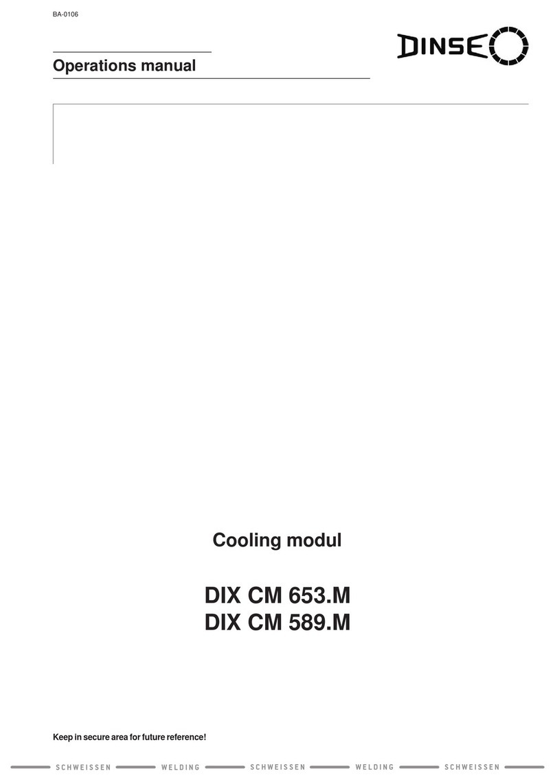 DINSEO DIX CM 653.M Operation manual