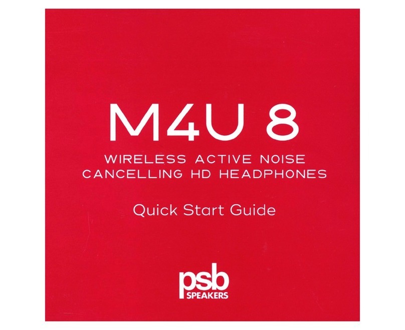 PSB M4U 8 quick start guide