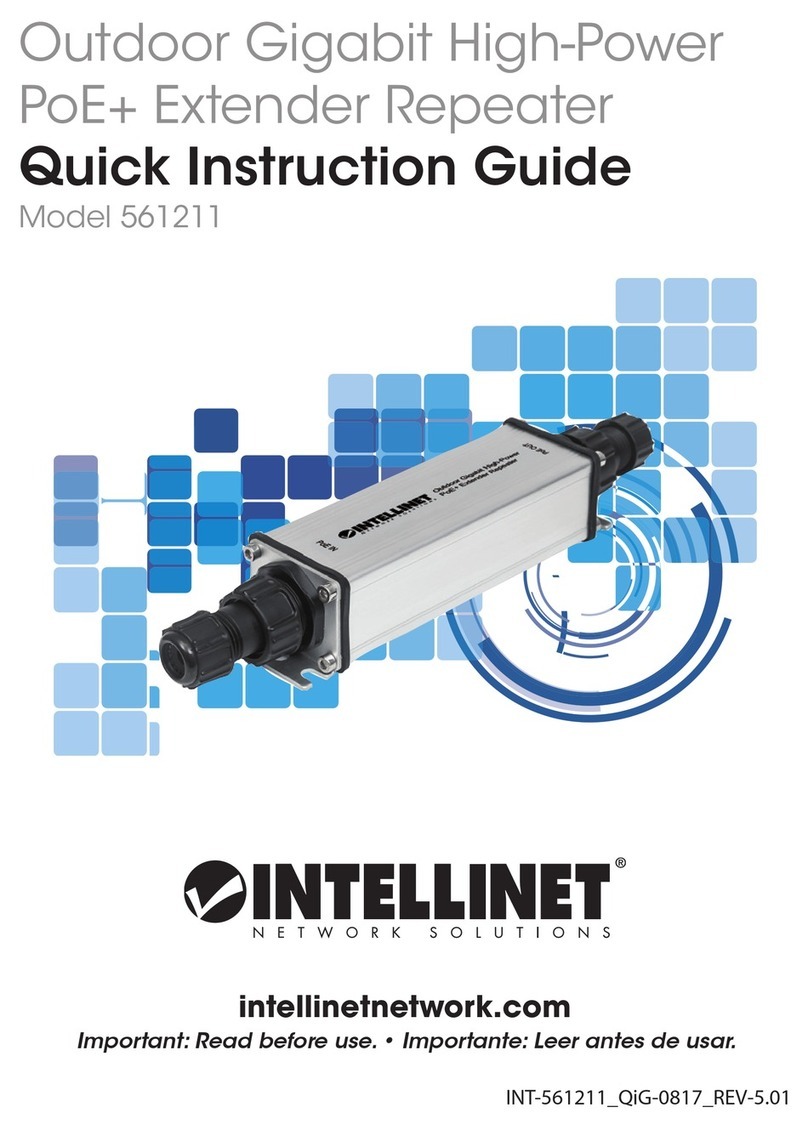 Intellinet 561211 Quick instruction guide
