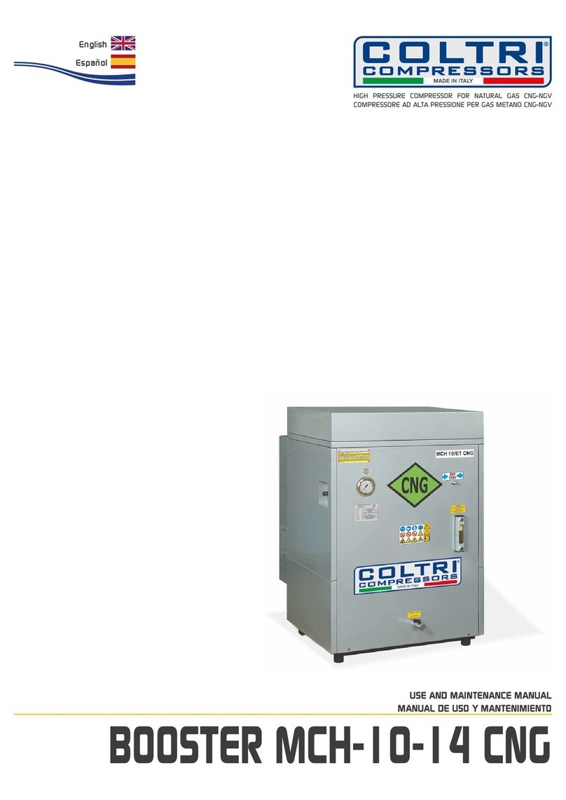 AEROTECNICA COLTRI MCH-5/EM CNG Use and maintenance manual