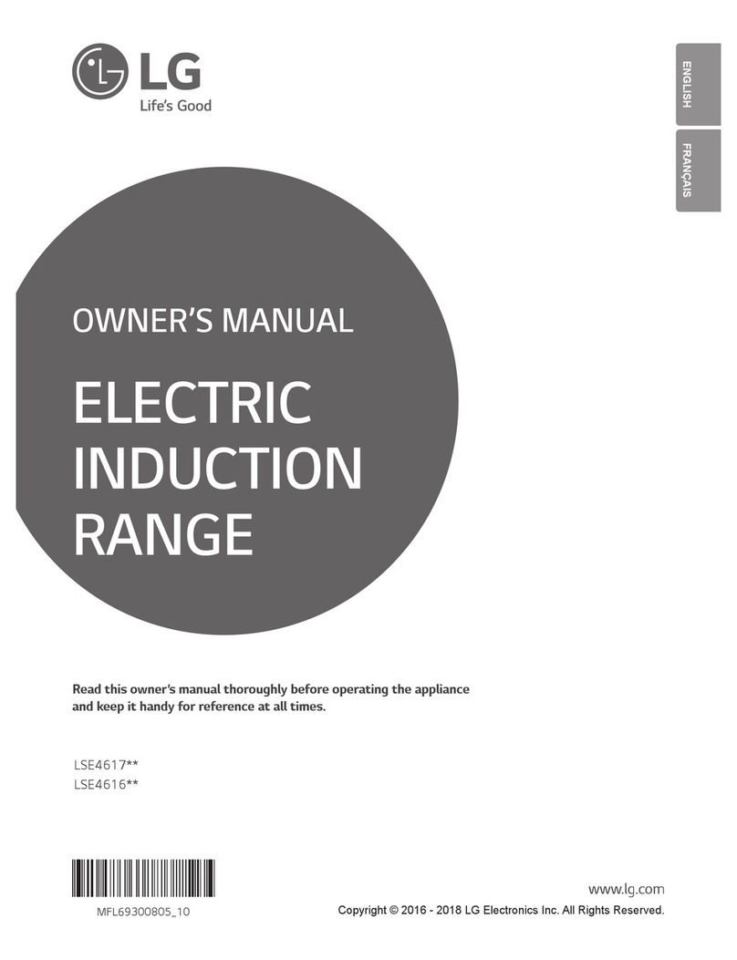 LG LSE4617 Series User manual