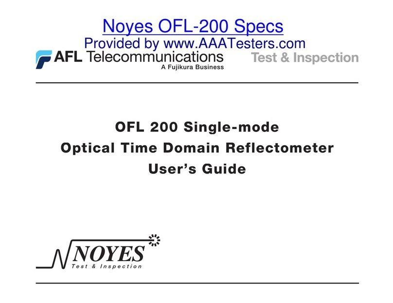 Noyes OFL-200 user guide