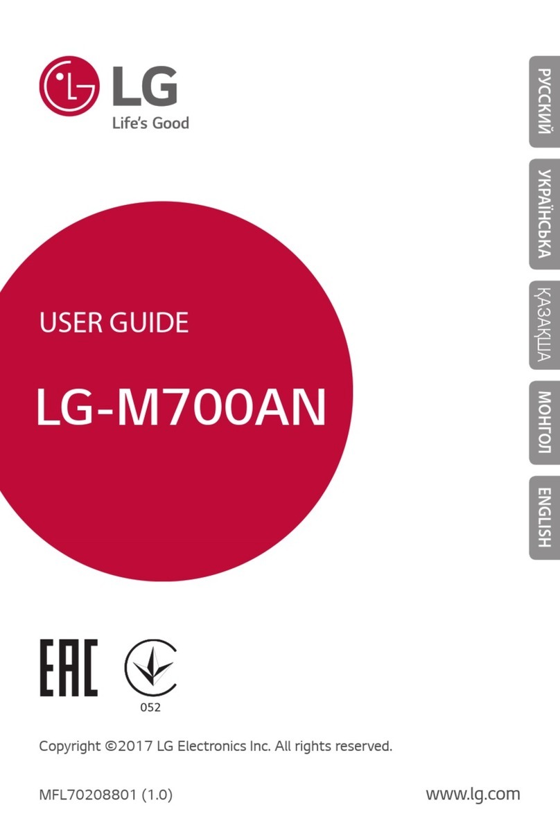 LG LG-M700AN User manual