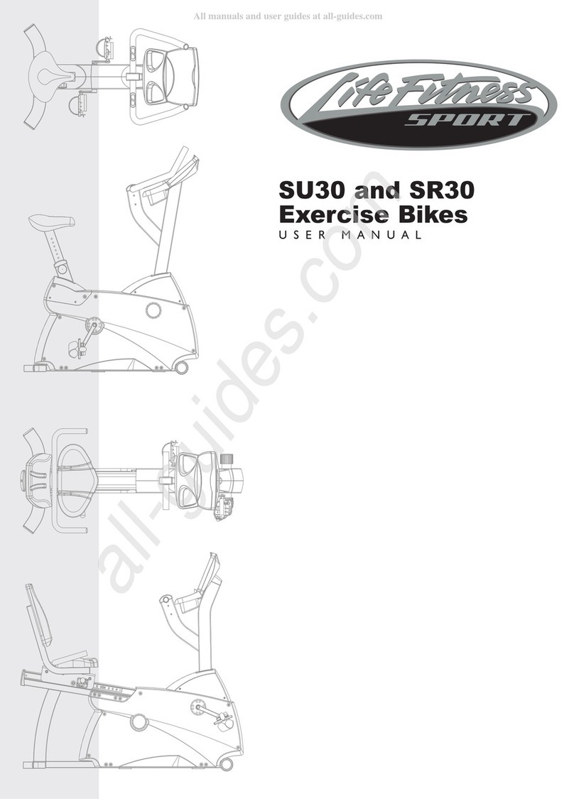 Life Fitness SU30 User manual