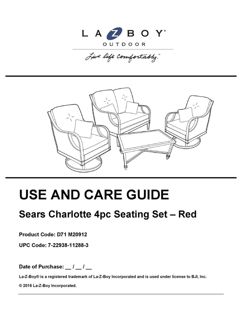 LAZBOY D71 M20912 User manual
